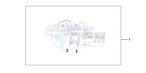 VT750C9 Ireland - (EK / MME) drawing FRONT FENDER RAIL