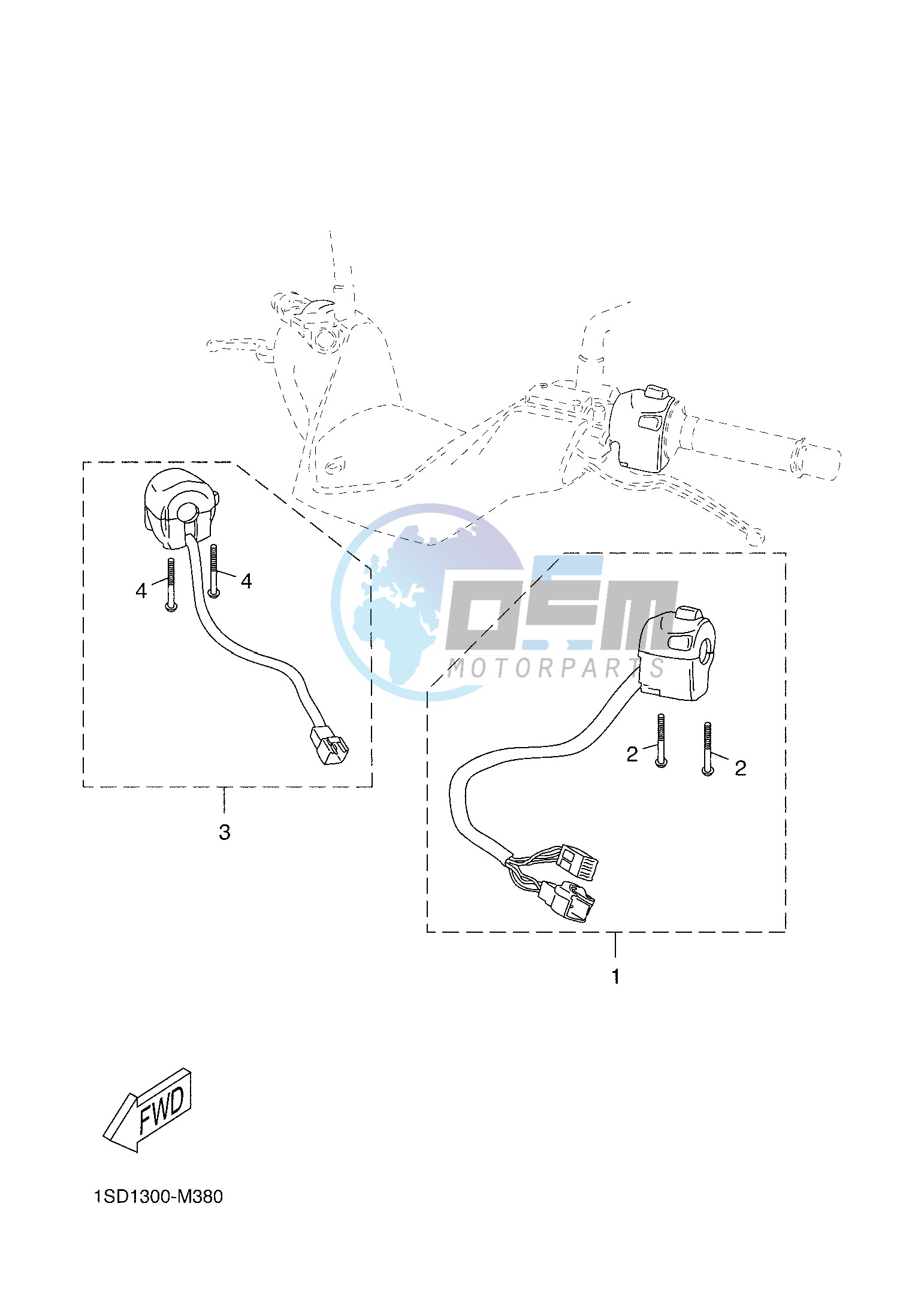 HANDLE SWITCH & LEVER