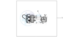 FJS600AB SilverWing ED drawing KEY SET A