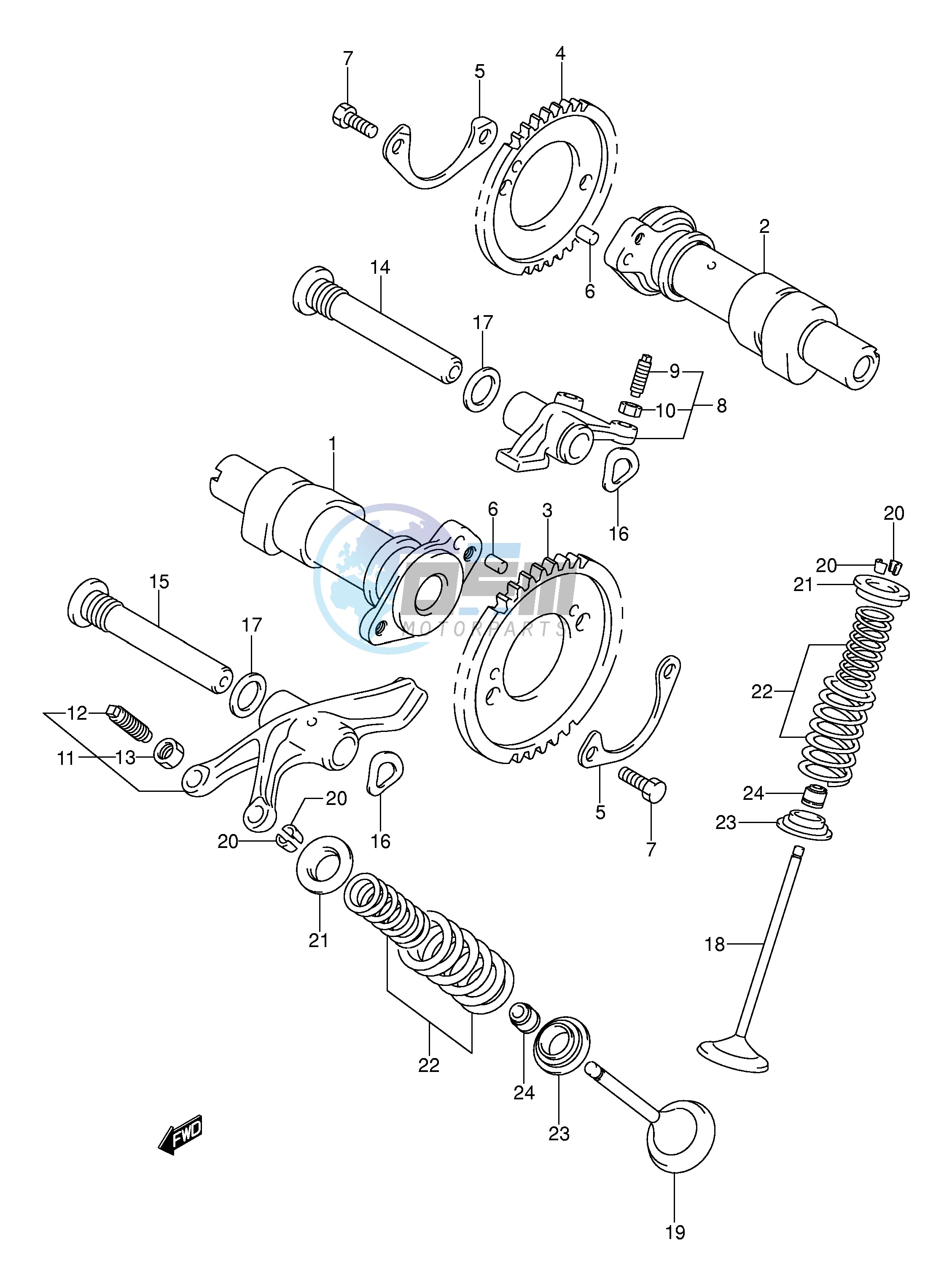 CAMSHAFT - VALVE