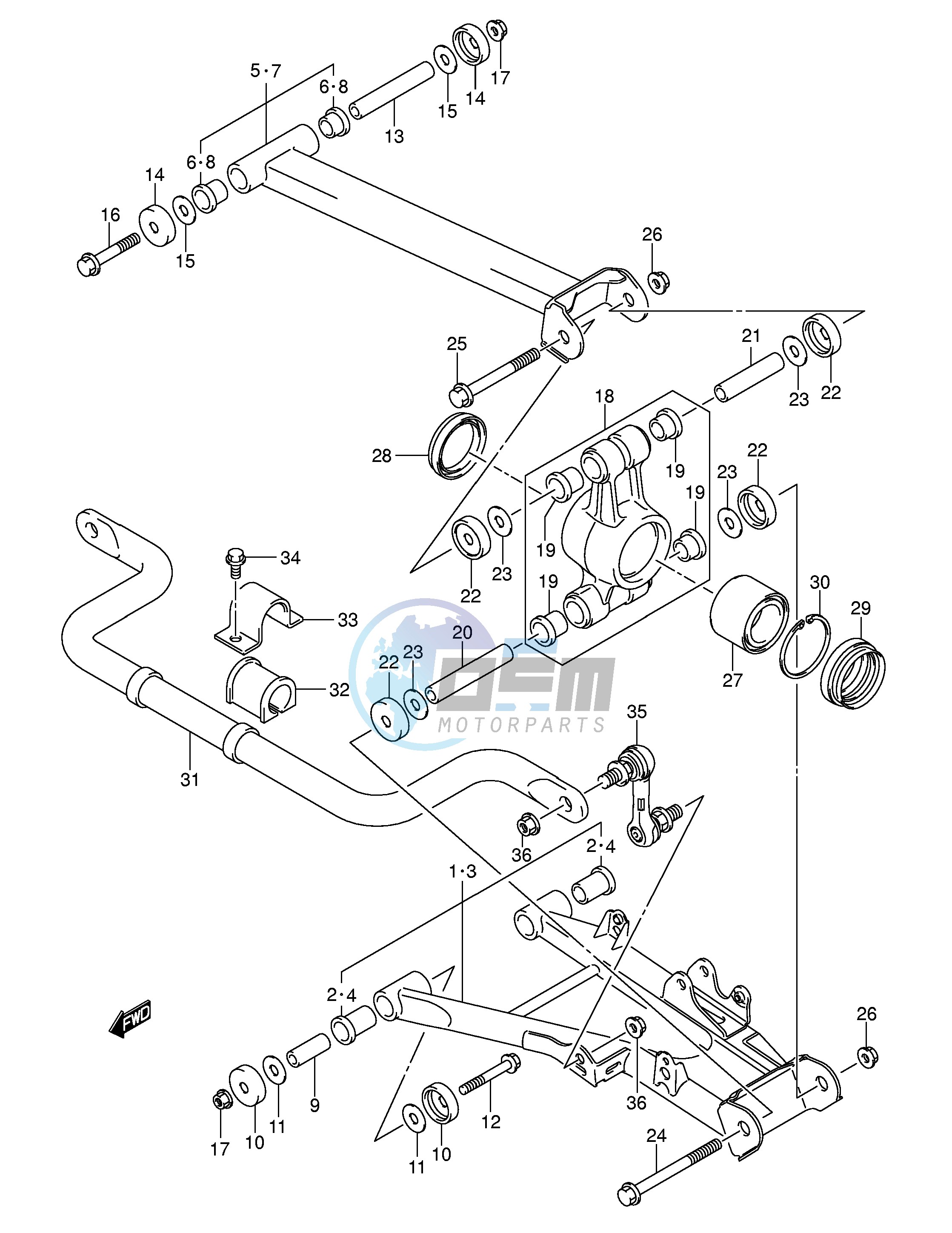 REAR SUSPENSION ARM