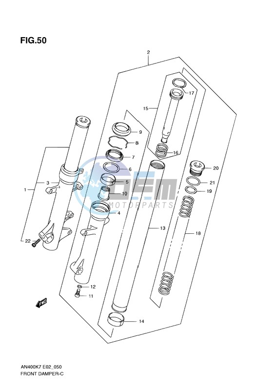 FRONT FORK DAMPER