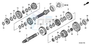 ST13009 France - (F / CMF MME) drawing TRANSMISSION