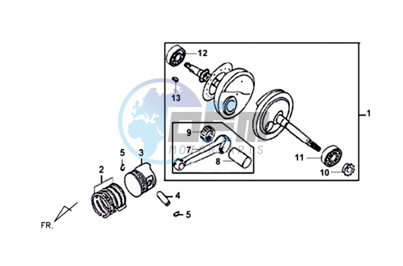 CRANKSHAFT / PISTON