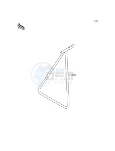 KX250F KX250ZFF EU drawing Stand(s)