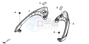 GTS 125I ABS-SNS EURO4 L7 drawing ROD  L  / R