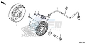 TRX420FM2E TRX420 Europe Direct - (ED) drawing GENERATOR