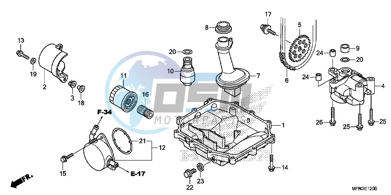 OIL PAN/ OIL PUMP