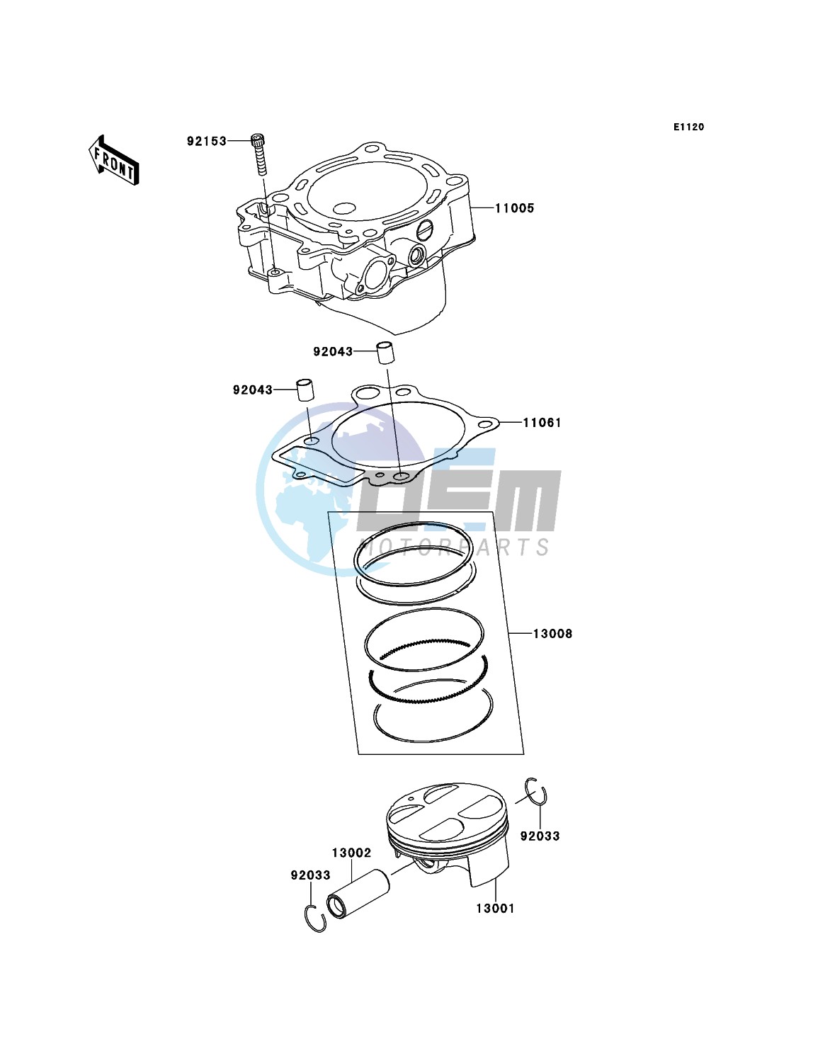 Cylinder/Piston(s)