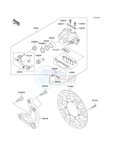 VN 1500 G [VULCAN 1500 NOMAD] (G1-G3) [VULCAN 1500 NOMAD] drawing REAR BRAKE-- VN1500-G3- -