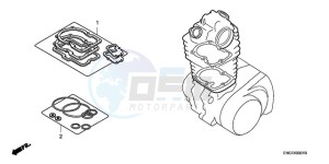 CRF250R9 ED / BLA CMF drawing GASKET KIT A