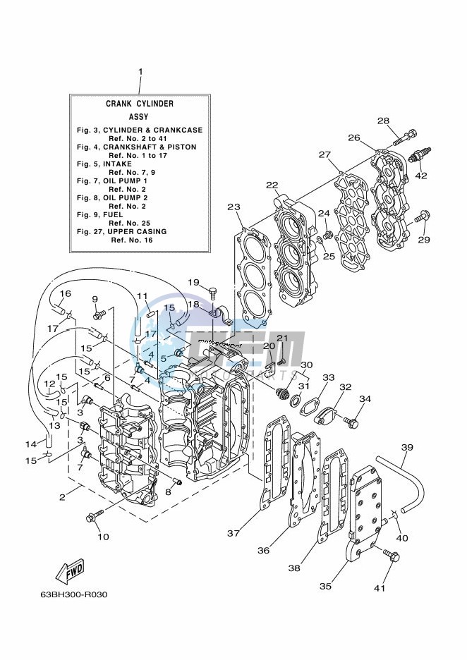 CYLINDER--CRANKCASE