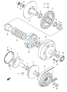 AN400 (E2) Burgman drawing TRANSMISSION (1)