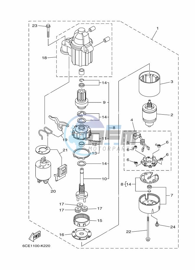 STARTER-MOTOR