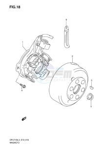 DR-Z125 EU drawing MAGNETO