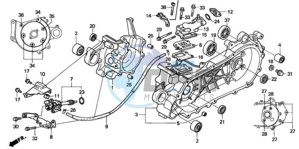 CRANKCASE/OIL PUMP