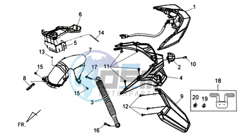 TAIL LIGHT - REAR SUSPENSION