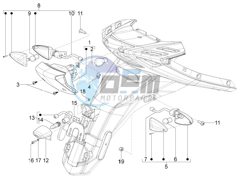 Tail light - Turn signal lamps