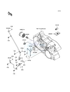 KVF360 4x4 KVF360A7F EU GB drawing Oil Pump