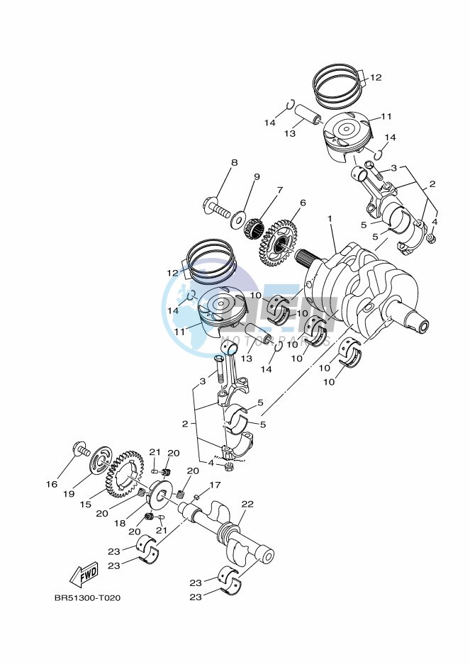 CRANKSHAFT & PISTON