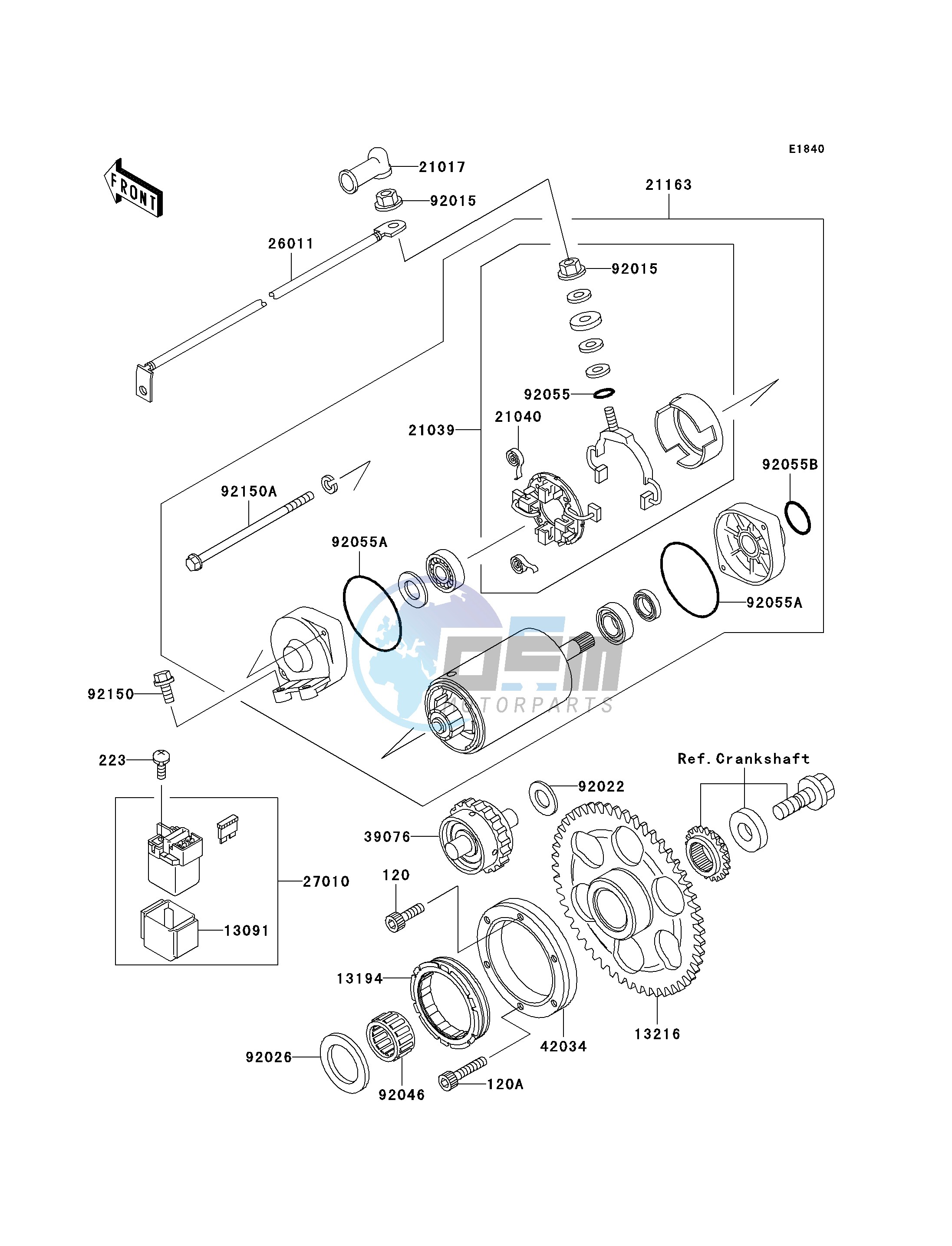 STARTER MOTOR