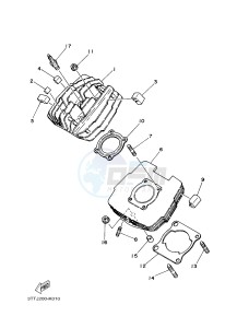 DT125 (3TTN) drawing CYLINDER