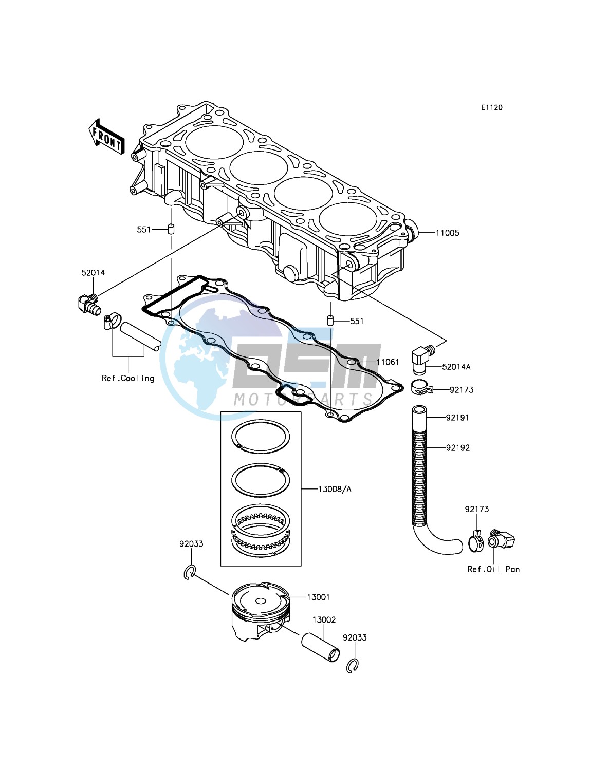 Cylinder/Piston(s)