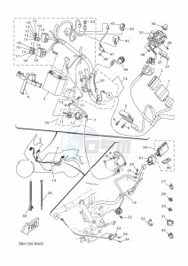 GPD125-A NMAX 125 (BAL7) drawing FRAME