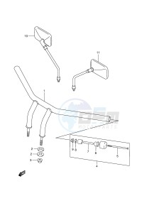 VZ800 (E3-E28) MARAUDER drawing HANDLEBAR