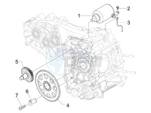 GTS 300 ie ABS Super (APAC) drawing Stater - Electric starter