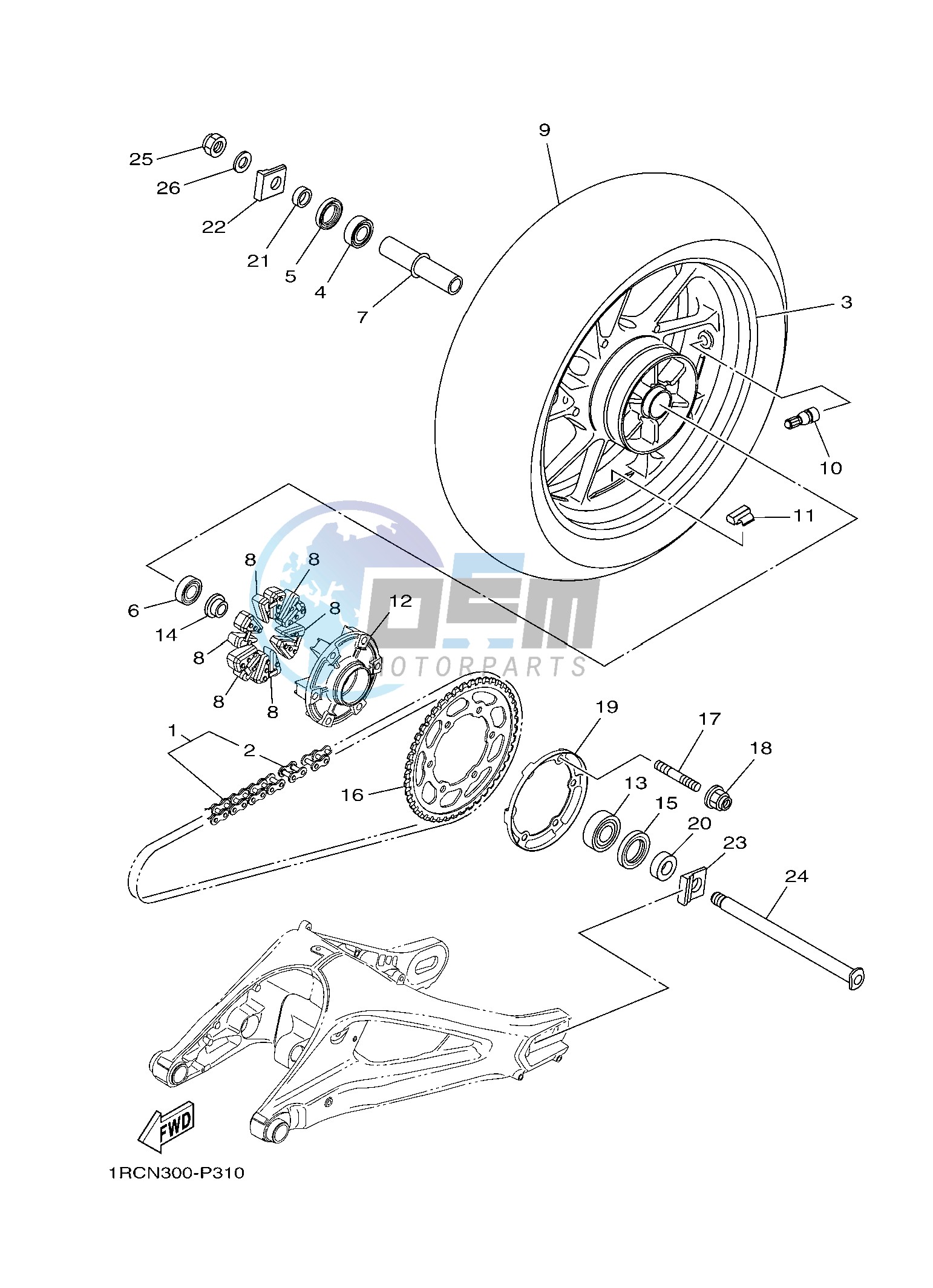 REAR WHEEL