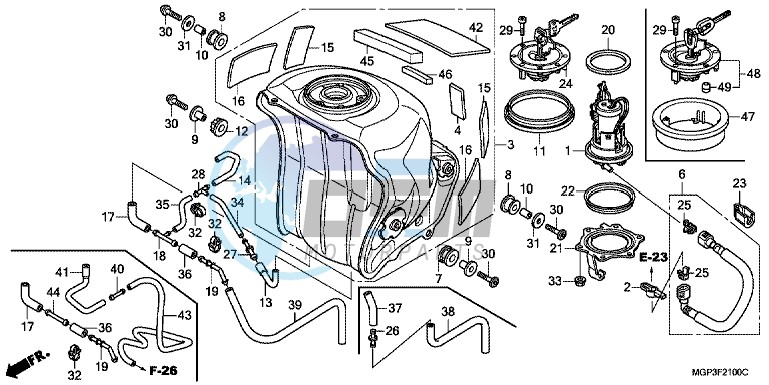 FUEL TANK/FUEL PUMP