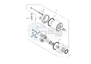 XQ MAXSTER 125 drawing STARTING MOTOR