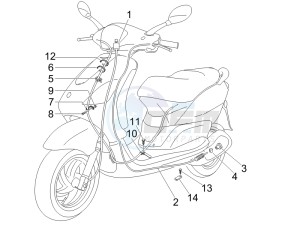 Fly 50 4t 4v (USA) drawing Transmissions