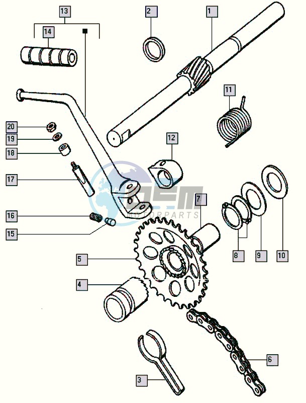 Starter mechanism