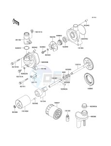 ZX 1200 A [NINJA ZX-12R] (A1) [NINJA ZX-12R] drawing OIL PUMP_OIL FILTER