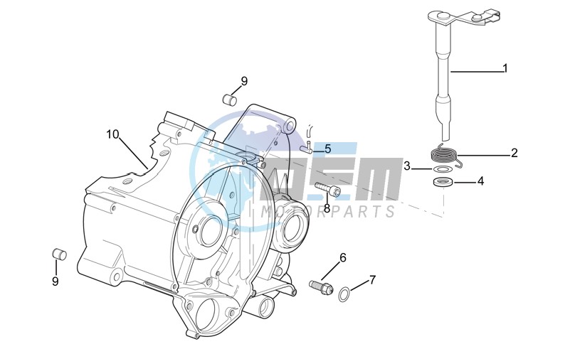 Right crankcase