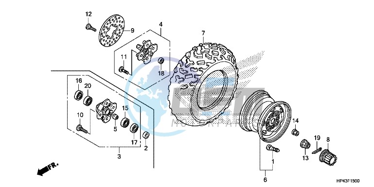 FRONT WHEEL