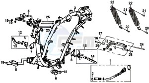 JET 4 RX 50 (XE05W3-NL) (M1 drawing FLOOR PANEL CENTER COVER