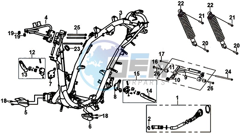 FLOOR PANEL CENTER COVER