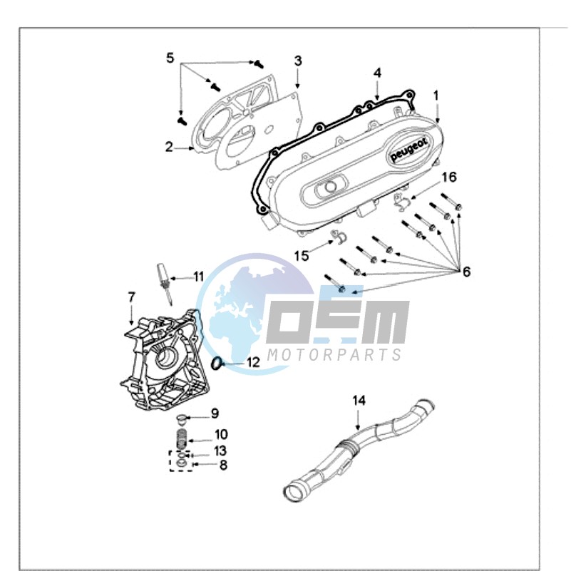 CRANKCASE COVER