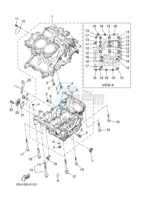 MTT690-U MT-07 TRACER TRACER 700 (BC62 BC62 BC62 BC62 BC62) drawing CRANKCASE