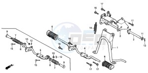 PK50M drawing STAND/STEP