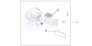 SES150 125 drawing TOP BOX 35L