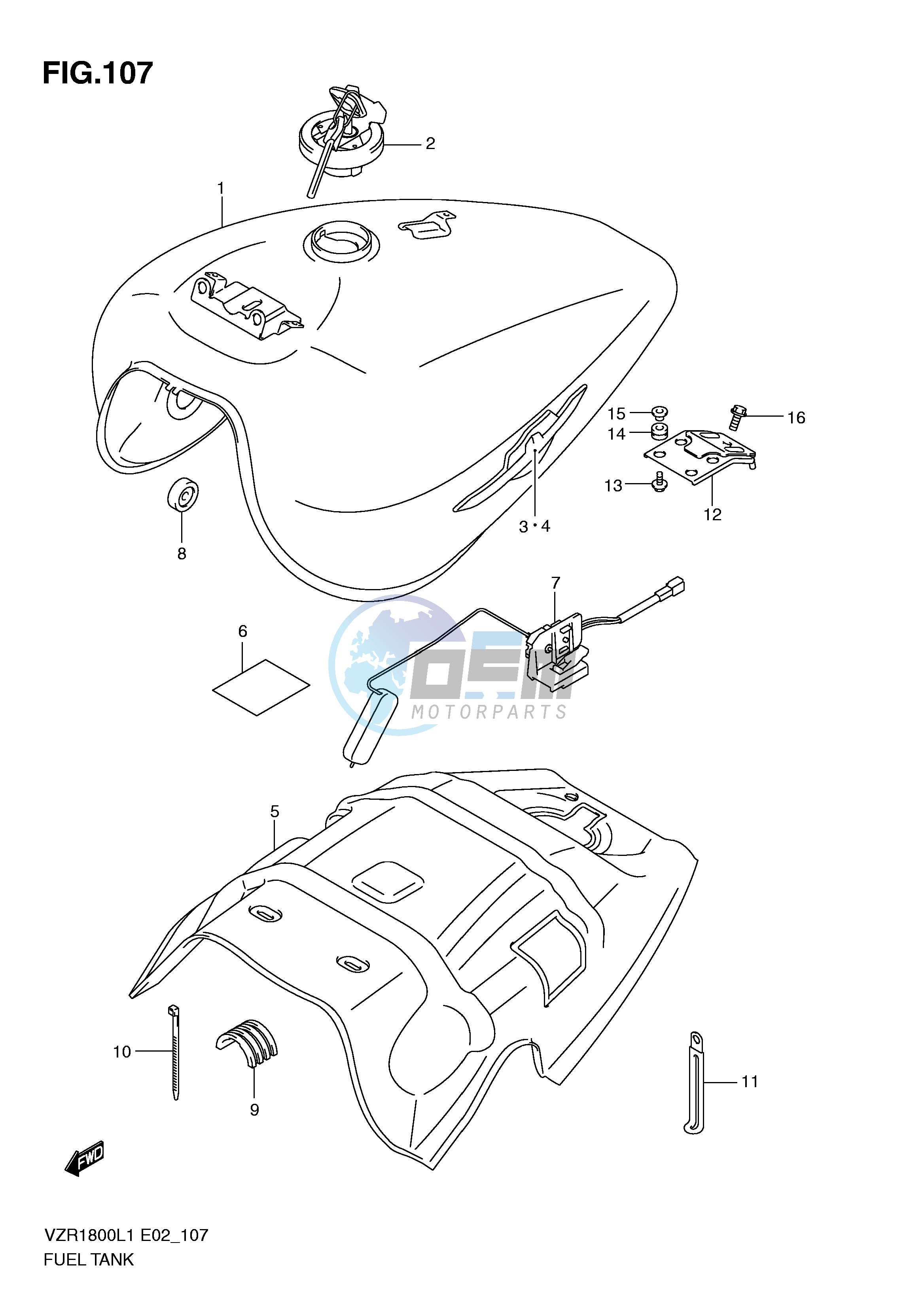 FUEL TANK (VZR1800L1 E19)