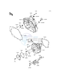 KLX125 KLX125CGF XX (EU ME A(FRICA) drawing Engine Cover(s)