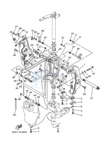 LF250TUR drawing FRONT-FAIRING-BRACKET