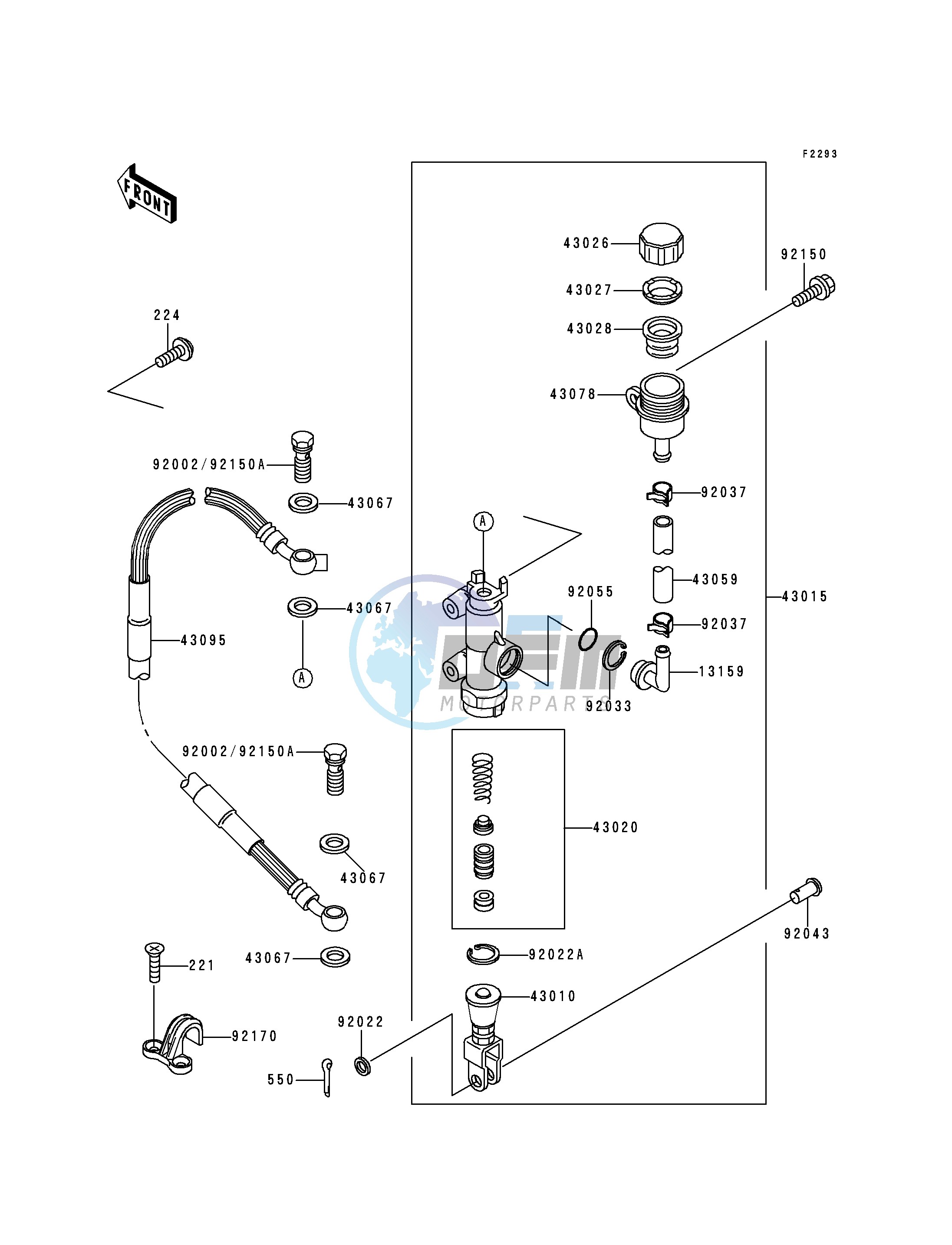 REAR MASTER CYLINDER