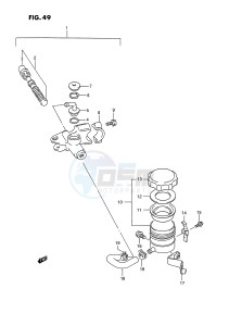 GSX-R750W (E2) drawing FRONT MASTER CYLINDER