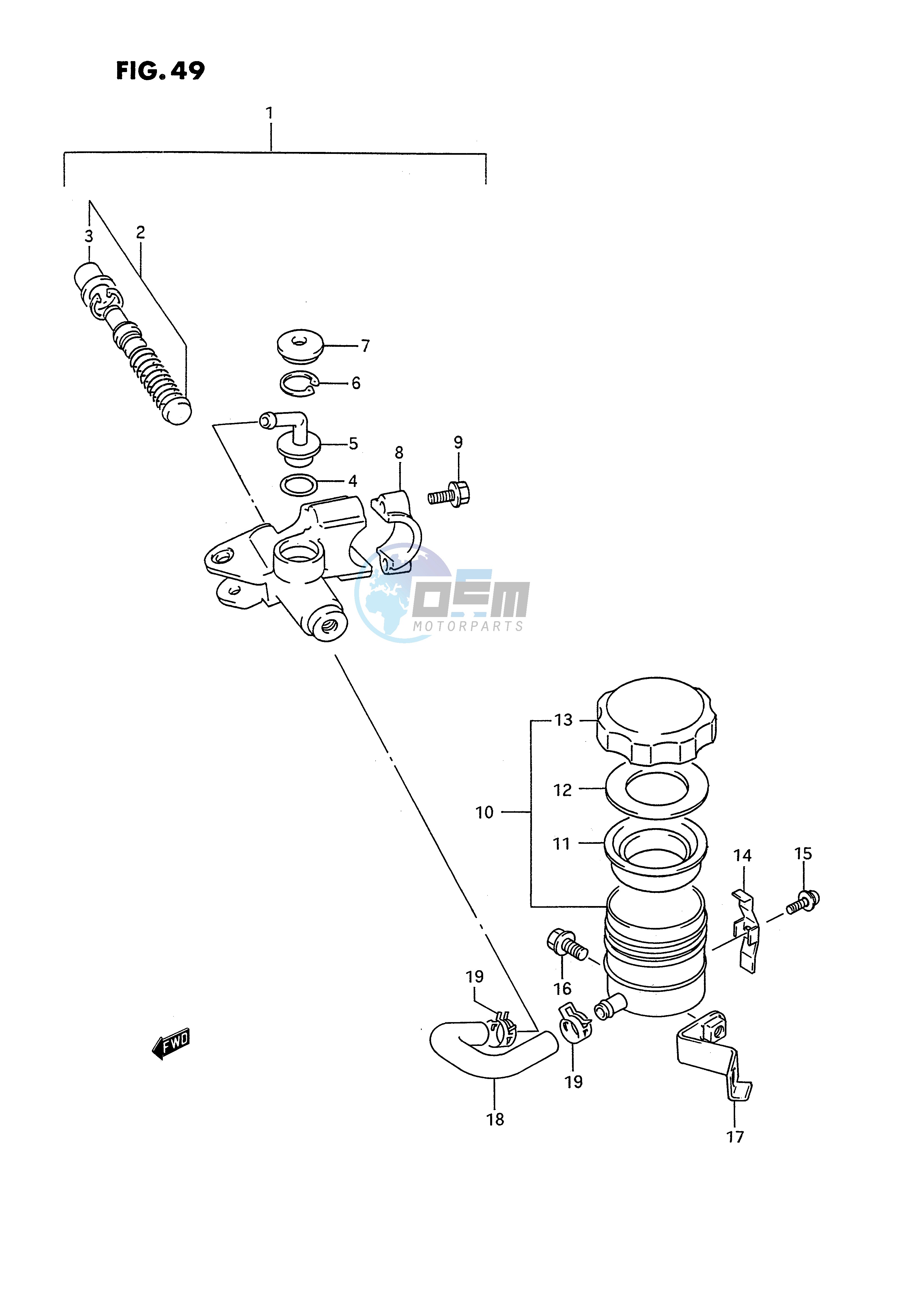 FRONT MASTER CYLINDER